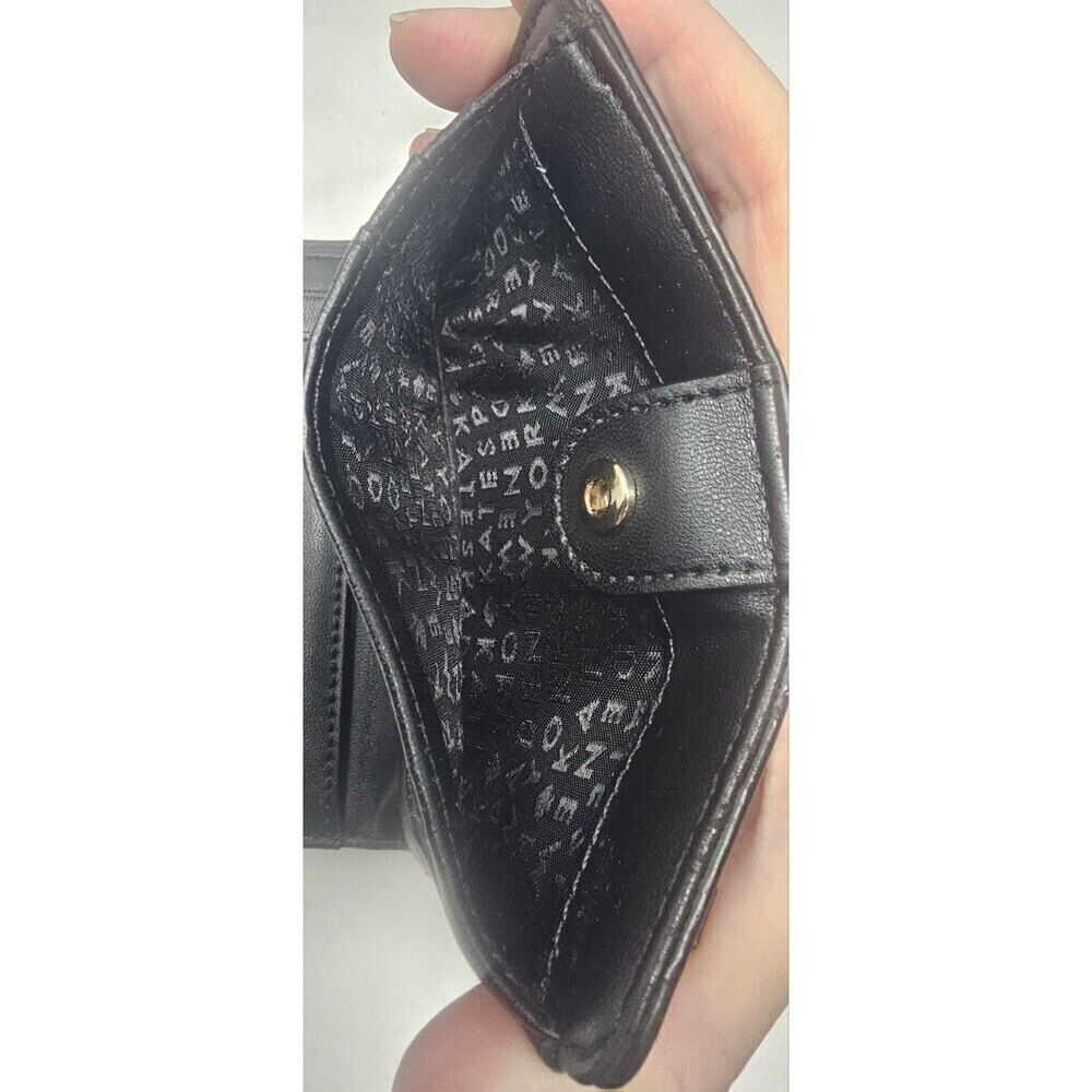 Kate Spade Grove Street Tellie Bifold Black Leather Wallet 5x3.5" - Picture 15 of 16
